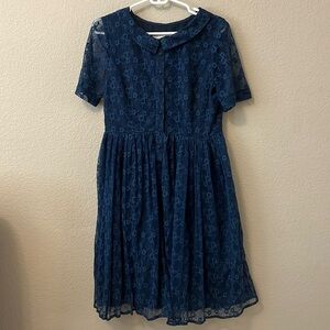 Anthropologie Korovilas imanuela mesh shirt dress